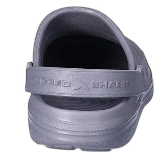 Rugged Shark Clogs MEN'S SIZE 9 Gray Sandals Waterproof Floatable NEW - Picture 5 of 7